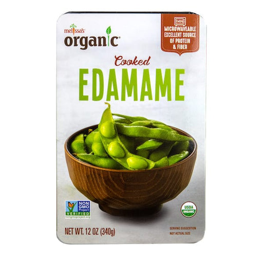 Organic Cooked and Unshelled Edamame (Soybeans) (3 or 6 pack)