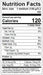 Image of  Organic Russet Potatoes Nutrition Facts Panel