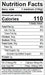 Image of  Organic Sweet Potatoes Nutrition Facts Panel