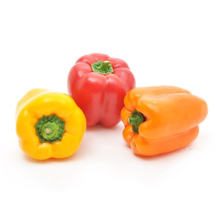 Image of  Organic Tri-color Bell Peppers Vegetables
