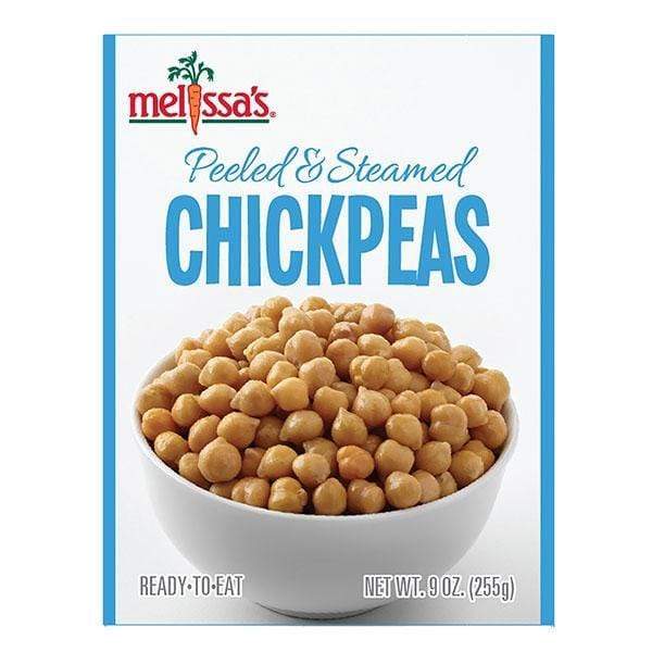 Image of  Peeled & Steamed Chickpeas (Garbanzo Beans) Vegetables