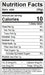 Image of  Scotch Bonnet Peppers Nutrition Facts Panel