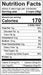 Image of  Witch’s Cauldron Kettle Corn Nutrition Facts Panel